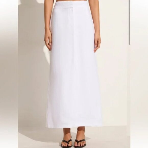 Faithfull the Brand | 100% Linen Nelli Maxi Skirt - Size S/US 4 - Picture 1 of 13
